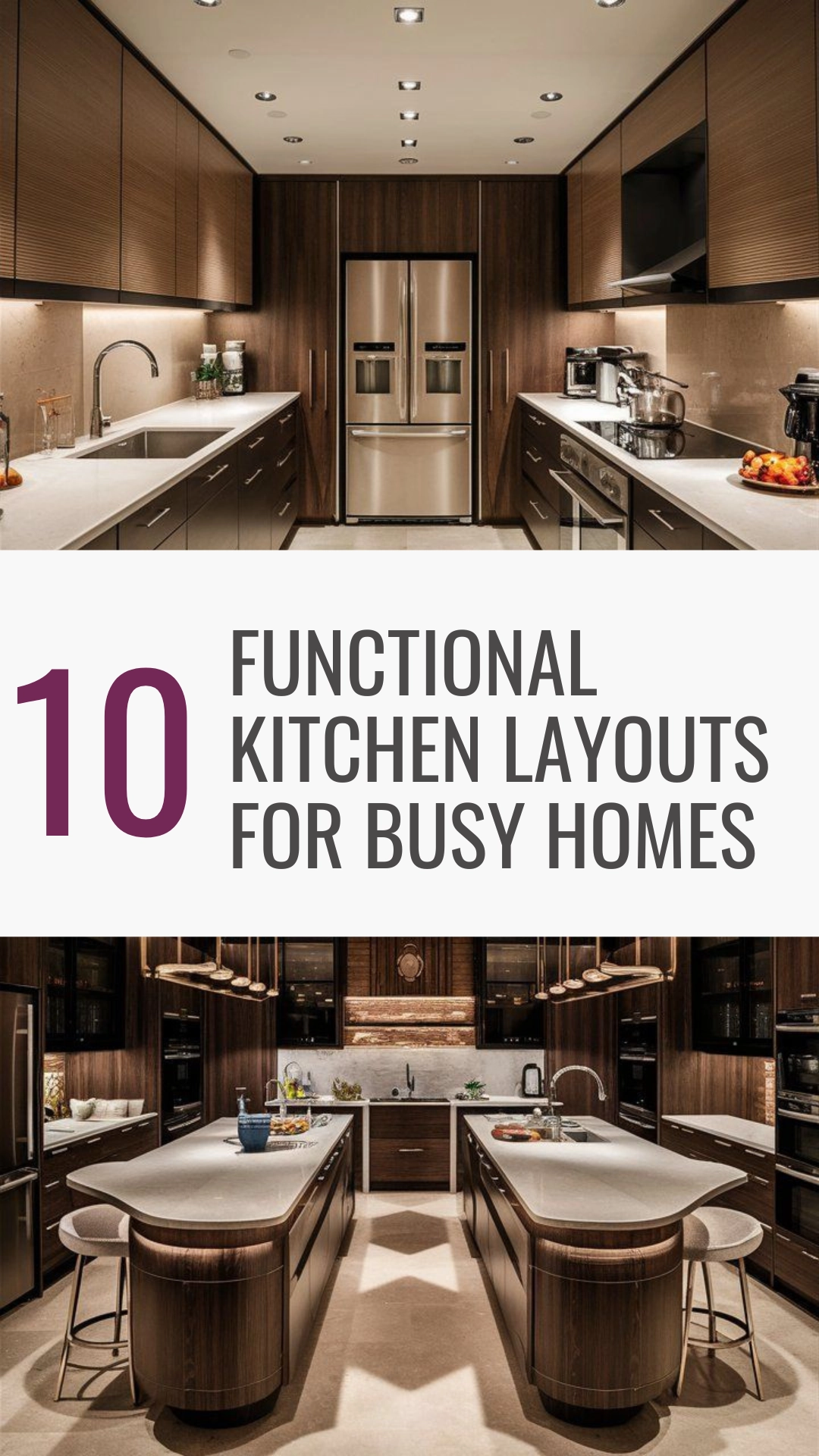 10 Functional Kitchen Layouts For Busy Homes for Crafting Functional Kitchen Layouts for Seamless Cooking Experiences