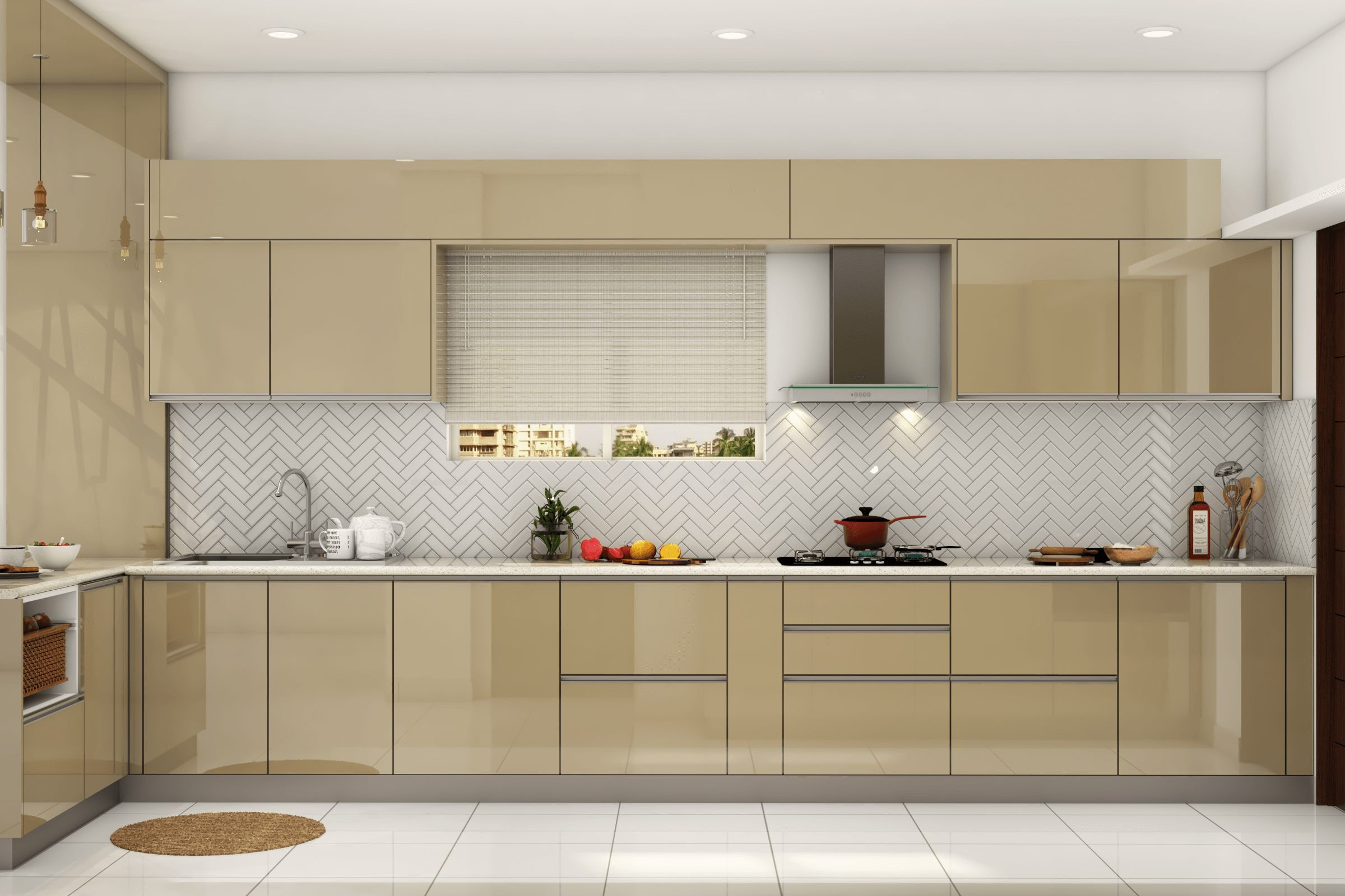 100+ Latest Modular Kitchen Designs In Patna With Price - Livspace throughout Goodbye Beige Hello Bold Exploring the World of Colorful Kitchen Appliances