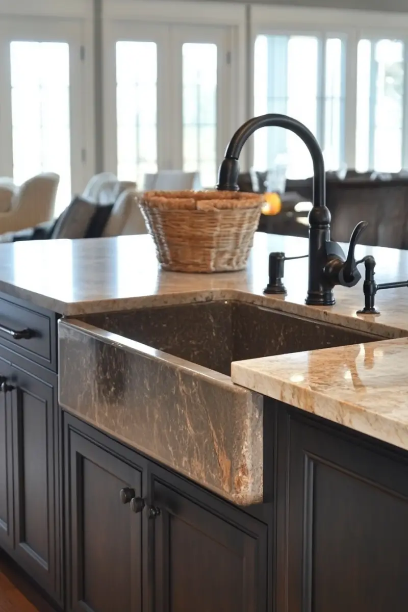 13 Creative Kitchen Sink Decor Ideas To Try - Dreamyhomestyle regarding Beyond the Basics Exploring Innovative Kitchen Sink Design Ideas