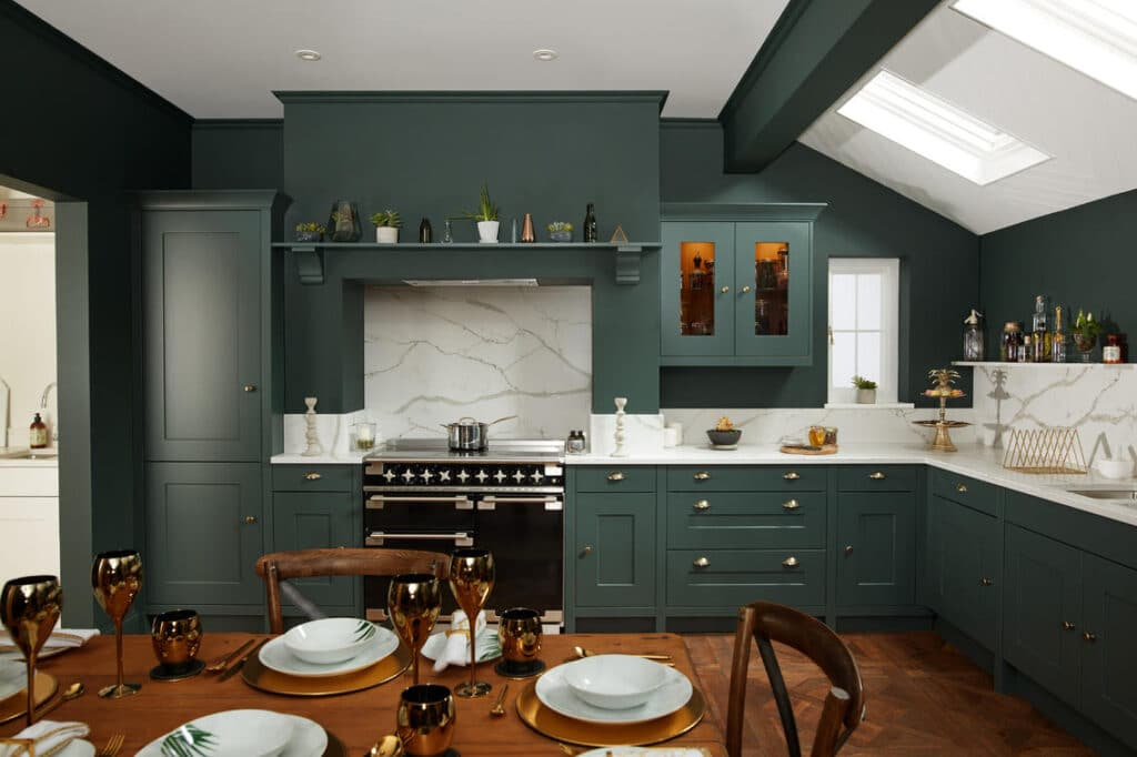Step Inside These Stunning Dark Green Kitchen Makeovers