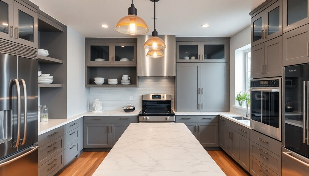 15 Best Kitchen Appliance Layouts For A Functional And Stylish Cooking ... inside Crafting Functional Kitchen Layouts for Seamless Cooking Experiences