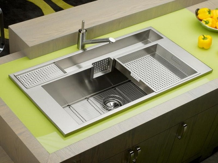 15+ Creative &amp; Modern Kitchen Sink Ideas - Architecture &amp; Design for