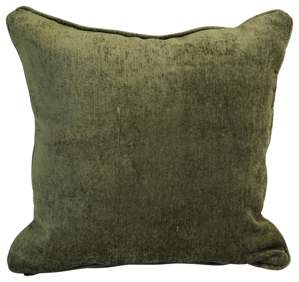 The Craftsmanship Behind Exceptional Double-Corded Forest Green Twill Throw Pillows