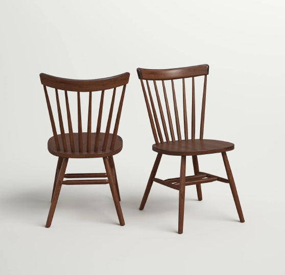 Everyday durability and comfort in Windsor back side chair seating