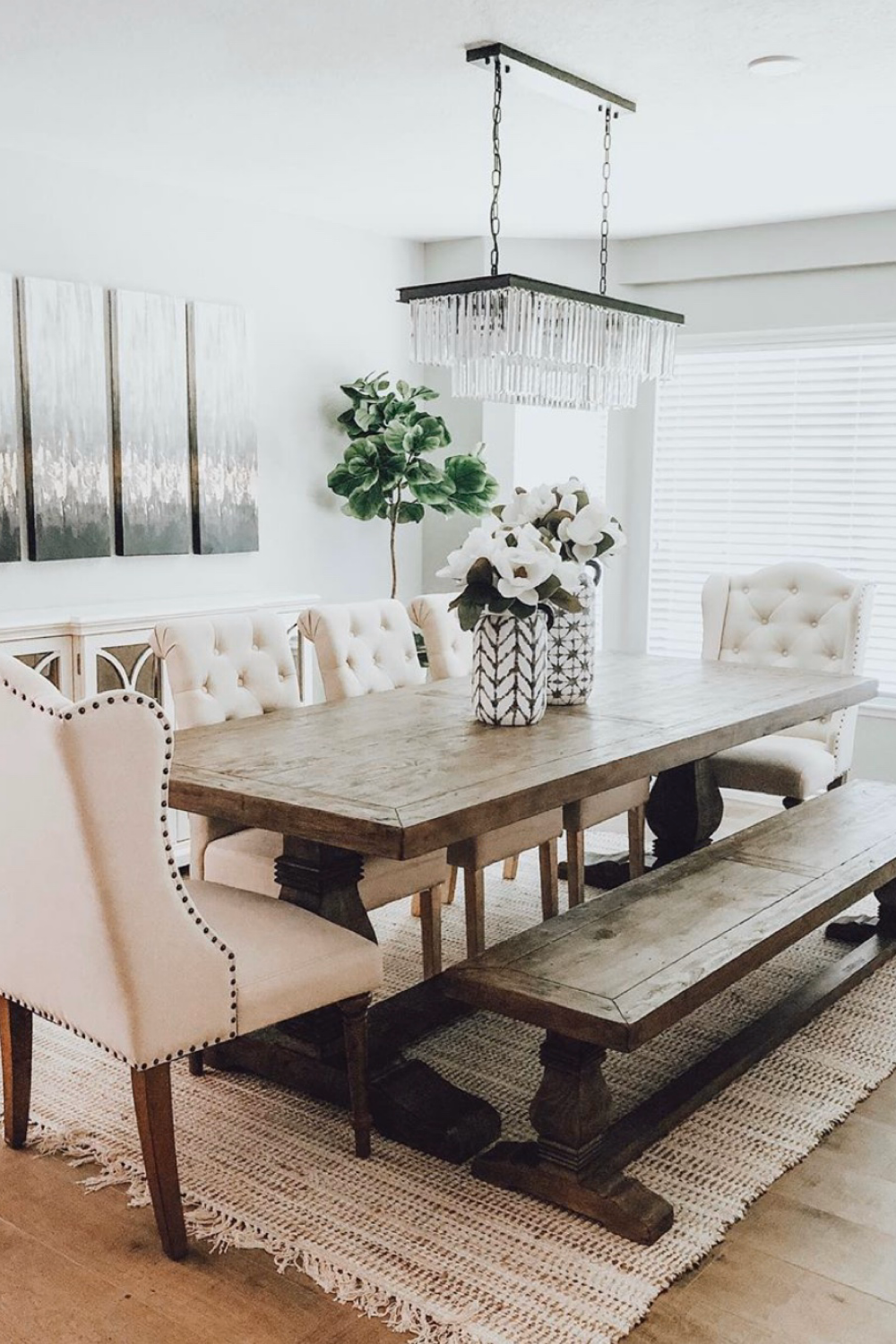 20 Gorgeous Farmhouse Dining Room Inspirations with Styling Your Dining Space with Driftwood Grey Farmhouse Seating
