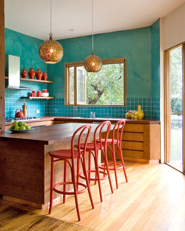 More Than Pretty These Colorful Kitchens Offer Serious Style
