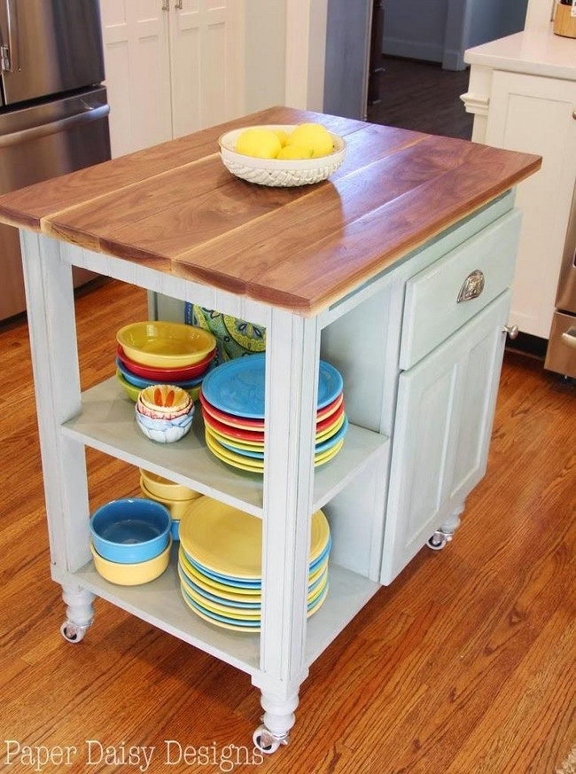 25 Diy Kitchen Cart Ideas That Can Transform Your Home - Diyscraftsy intended for