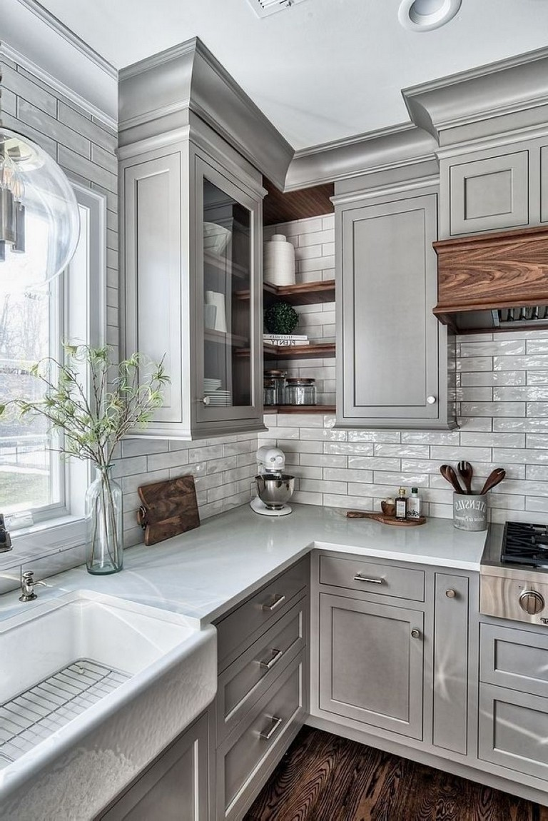 Creating Serenity Finding the Perfect Balance in Gray Kitchens