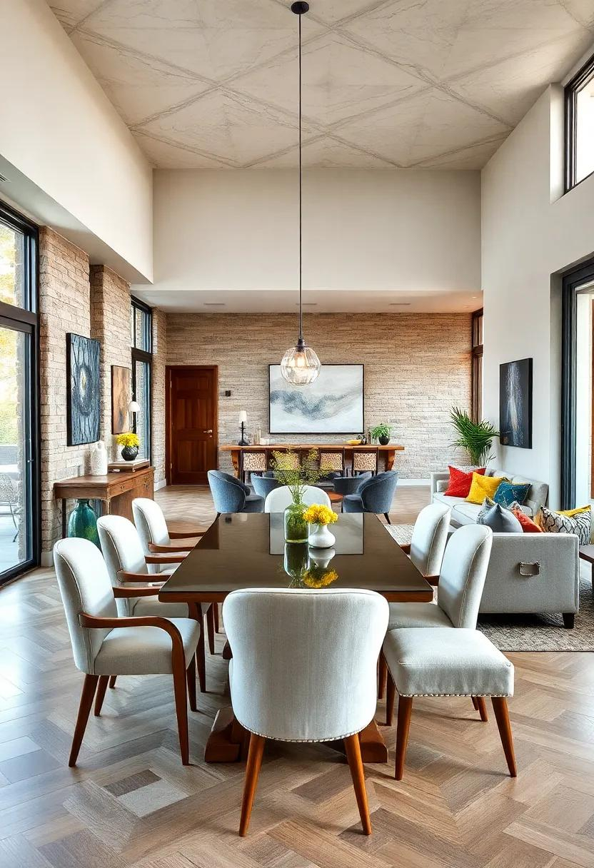 Creating Cohesion with Set of 2 Dining Chairs in Family Rooms