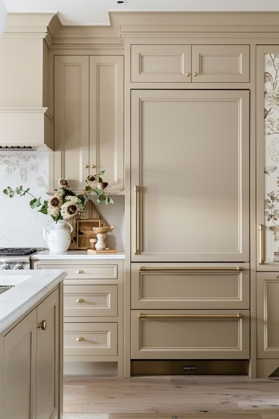 31 Cozy Beige Kitchen Cabinet Color Ideas - Artofit in