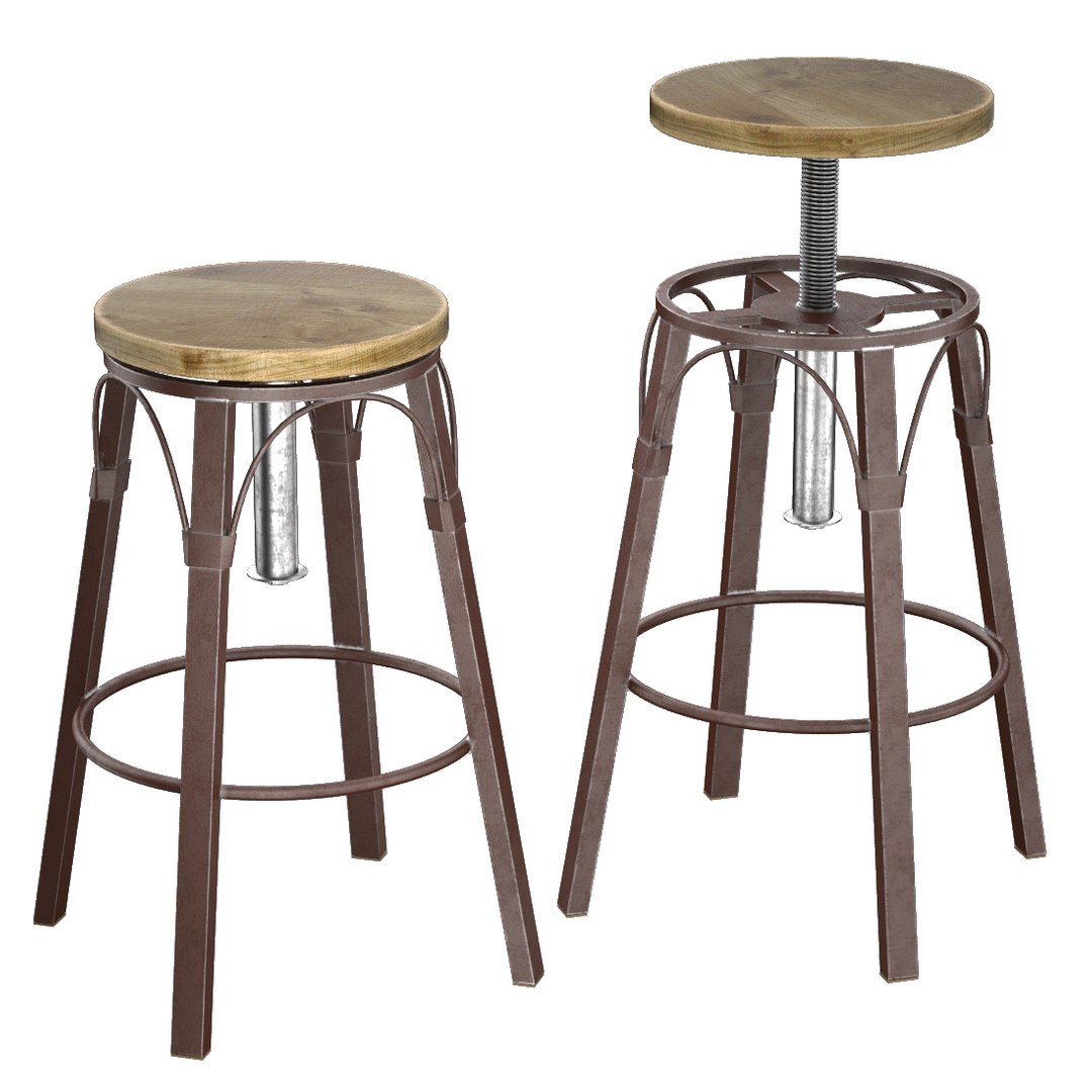 3D Model Bayshore Pub Table Set within