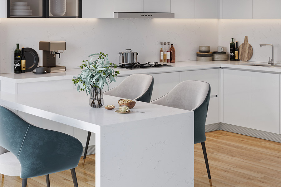 7 Popular Kitchen Countertops Trends For 2025 | Oppein with regard to 8 New Kitchens With Stylish Countertops