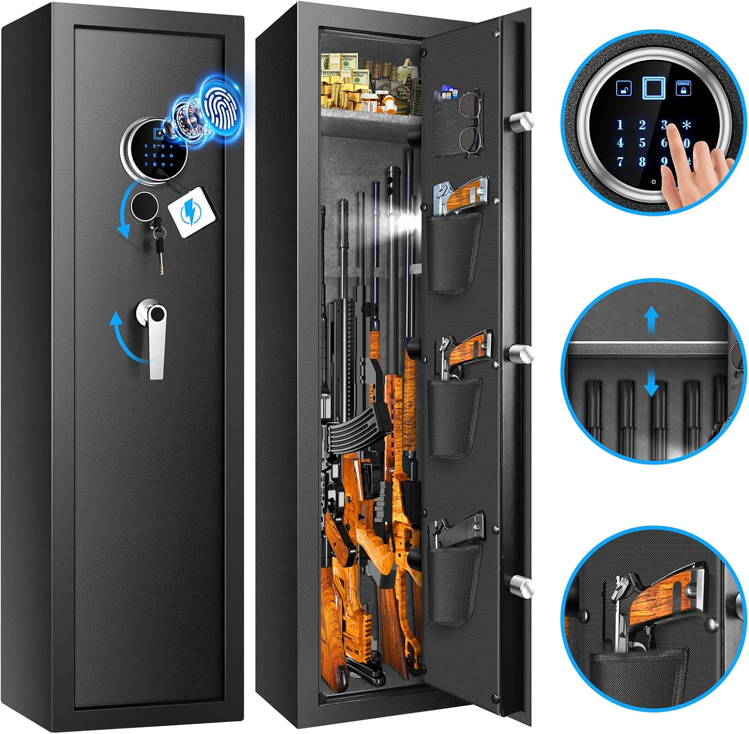 Common mistakes people make when selecting biometric gun storage systems