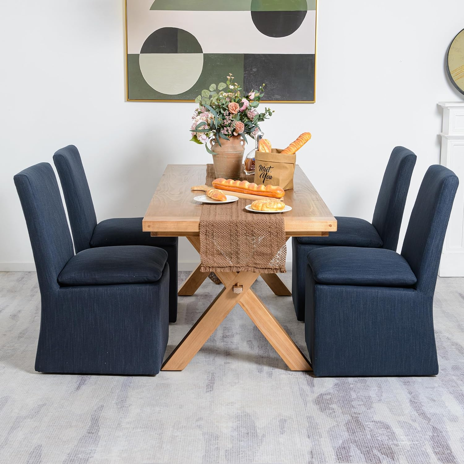 Hugh Dining Chair With Performance Fabric: A Deep Dive Into Modern Upholstery