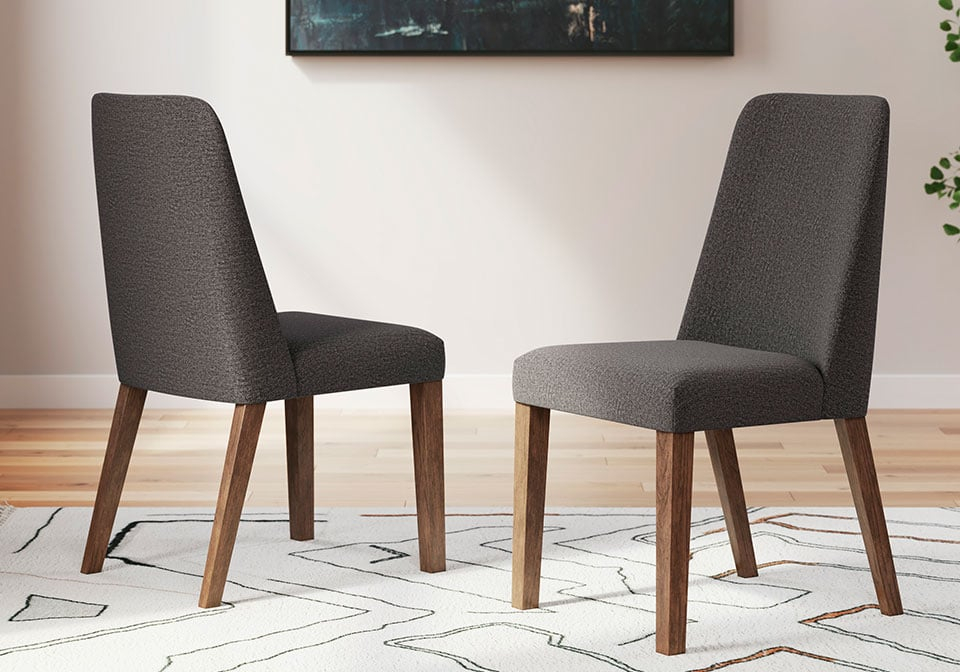 Finding the Best Fit for Your Home Black Charcoal Fabric Dining Chairs