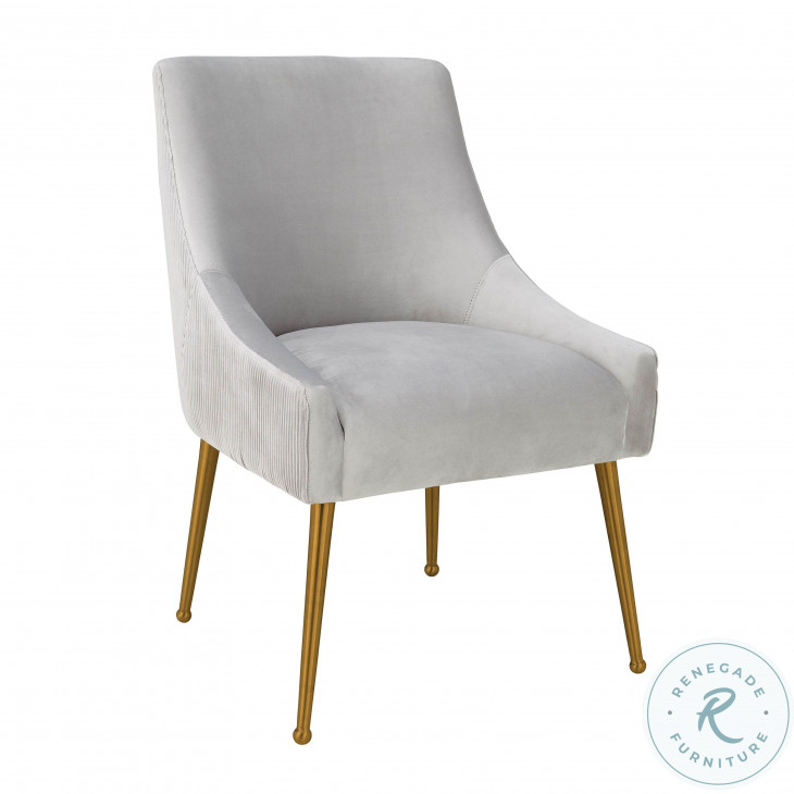 Why Beatrix Grey Velvet Side Chair remains a timeless choice for designers