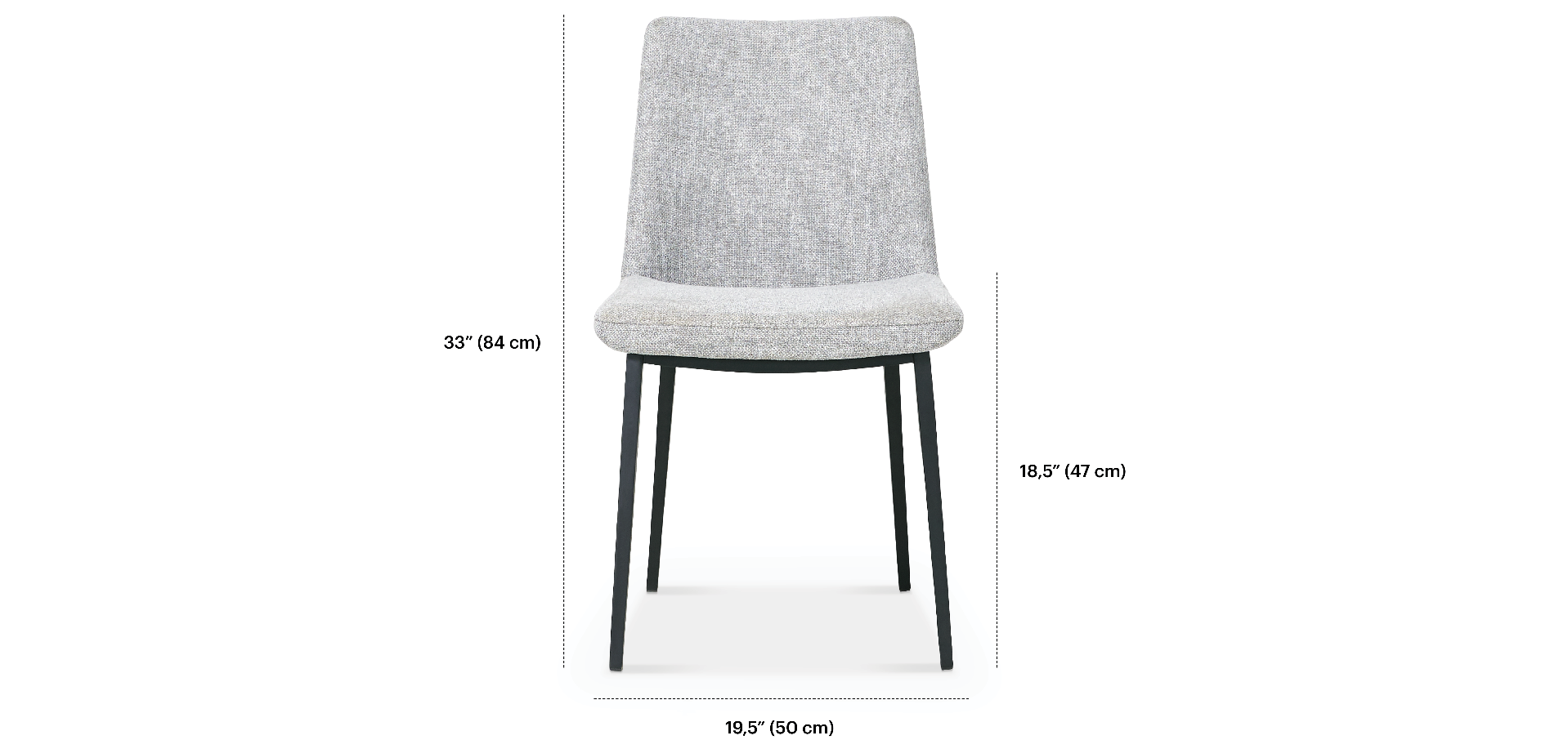 Benjamin, Fabric Dining Chair | Must intended for