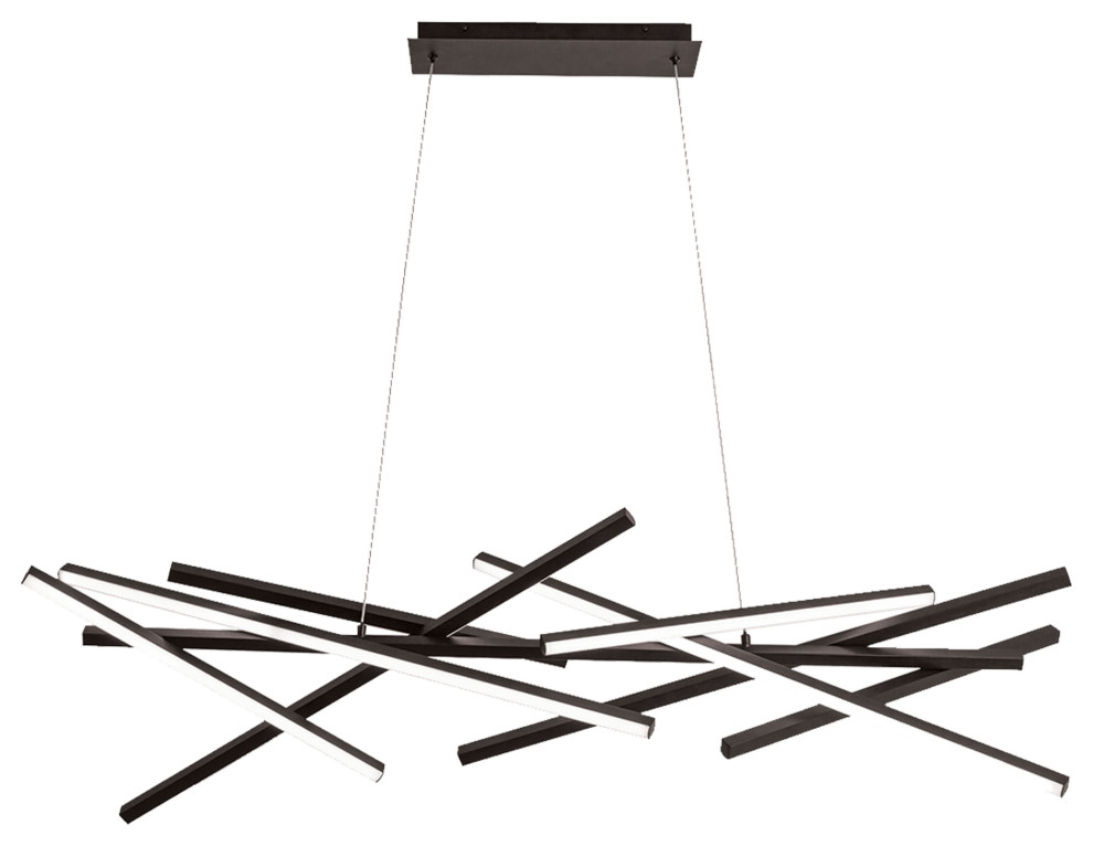 Why the Carly Chandelier 62W LED Matte Black is a Statement Piece