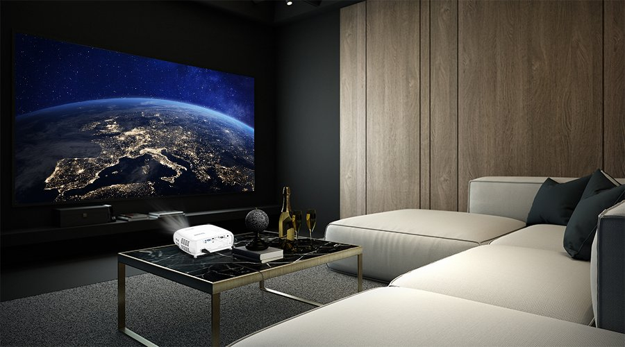 Ceiling Mounted Projector Screen Sizes | Shelly Lighting with regard to 7 Best Projectors Under 500