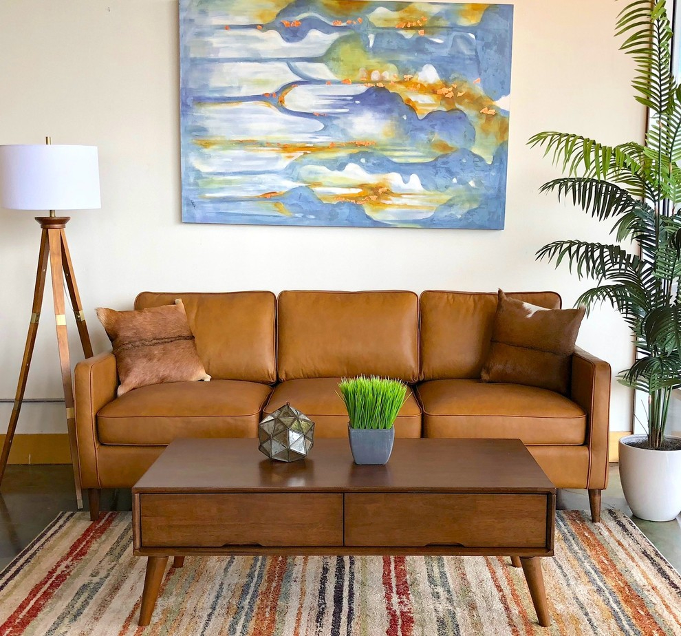 Clara Solid Wood Coffee Table - Midcentury - Living Room - Houston - By ... regarding Beyond the Leaf Practical Insights for the Clara Solid Wood Table