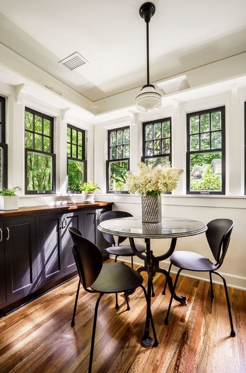 Creating a Cozy Nook with a Chic Black Obsidian Round Pub Table