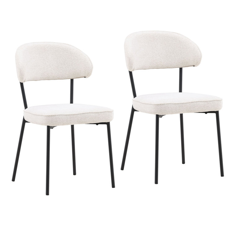 Design Elements That Make Mera Dining Chair Set Of 2 Cream Special