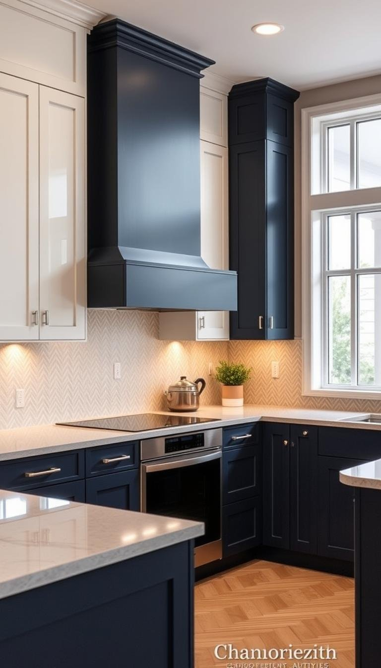 Elevate Your Kitchen With Stylish Two Tone Cabinets intended for