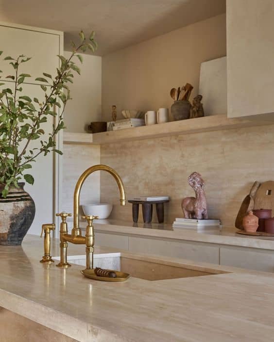 Embracing Timeless Elegance - Beige Kitchens Make A Modern Comeback in