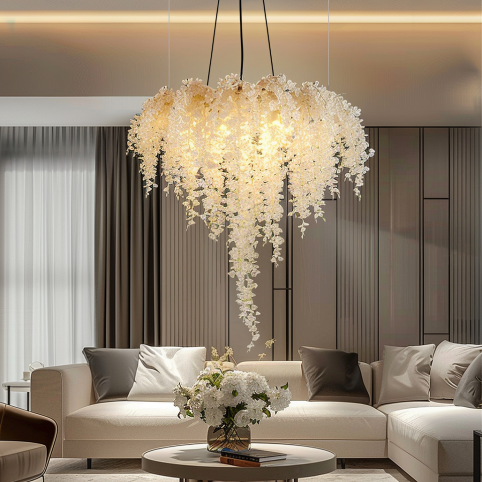 Enchanted Elegance: Wisteria Chandeliers Illuminating Your Space in