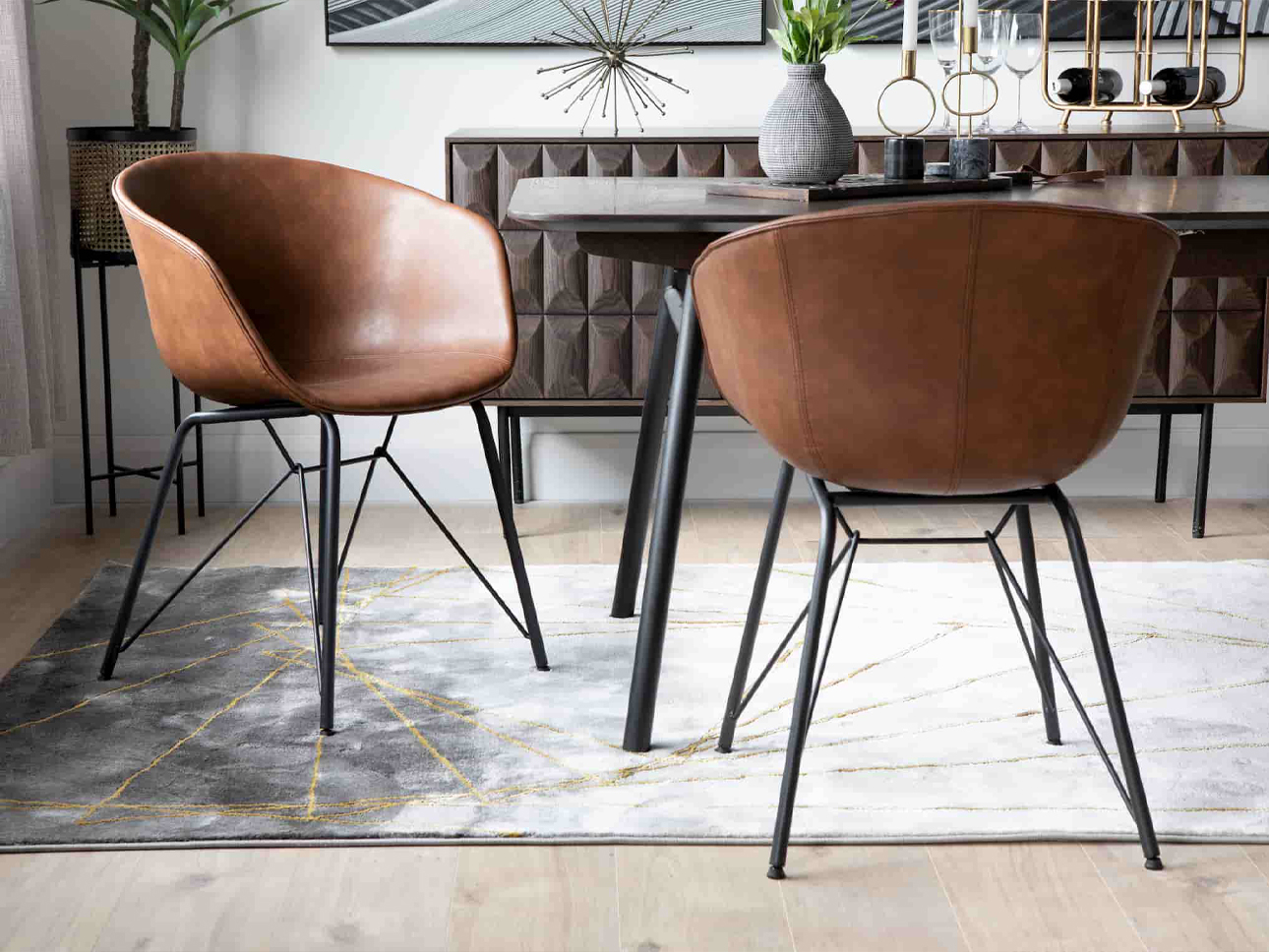 Faux Leather Dining Chairs | National Assemblers pertaining to