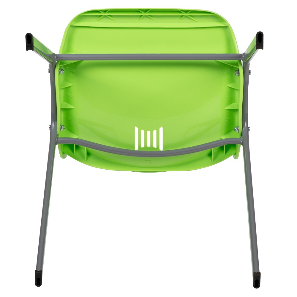 A Deep Dive into the Features of the BandiShell Stack Chair Qty. 2 Green