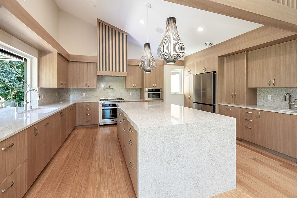 Innovative Custom Kitchen Design; Maximizing Space In Modern Kitchen ... regarding 8 New Kitchens With Stylish Countertops