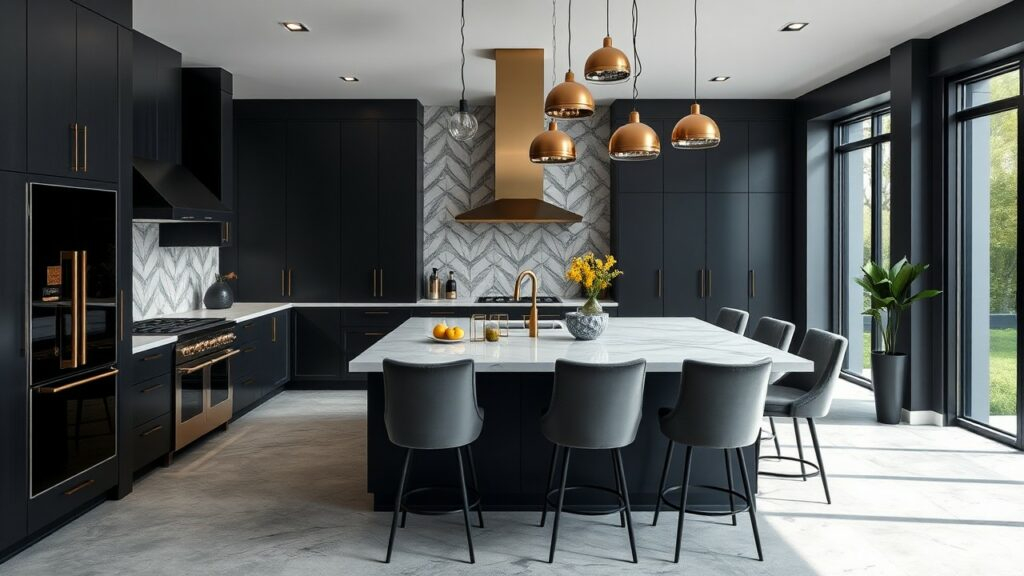 Innovative Urban Modern Kitchen Design - Homespir with 8 New Kitchens With Stylish Countertops
