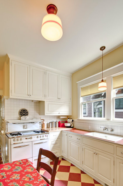 Breathing Life Back into 1913 Kitchens Mastering Cheery Retro Style