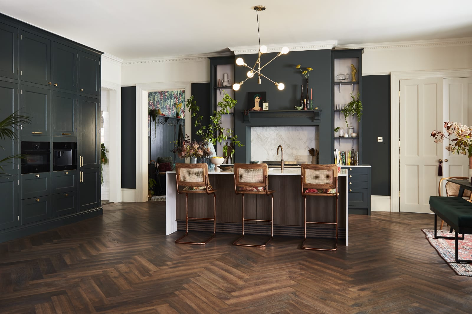 Kitchen With A Feature Wall | Design Ideas | Magnet Kitchens within