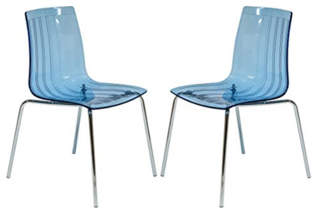 Crafting Light and Space with the Clear Leisuremod Ralph Dining Chair