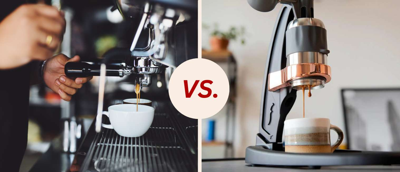 Comparing manual and automatic machines for consistent latte quality