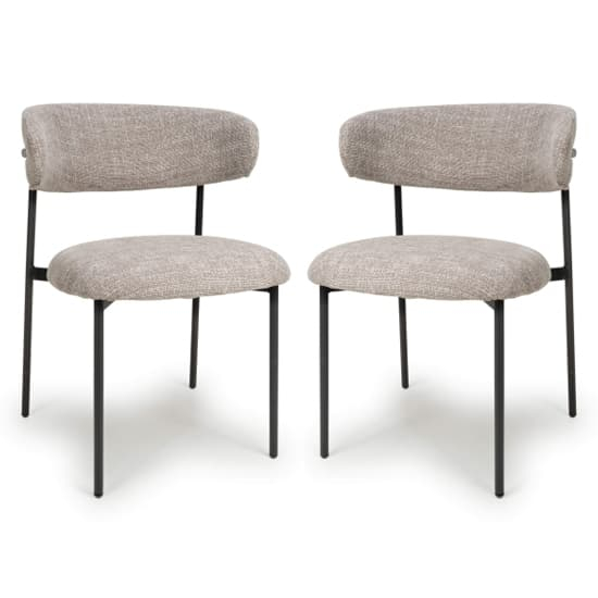 Understanding the Appeal of Shannon Dining Chair with Oatmeal Fabric and Matte Black Metal