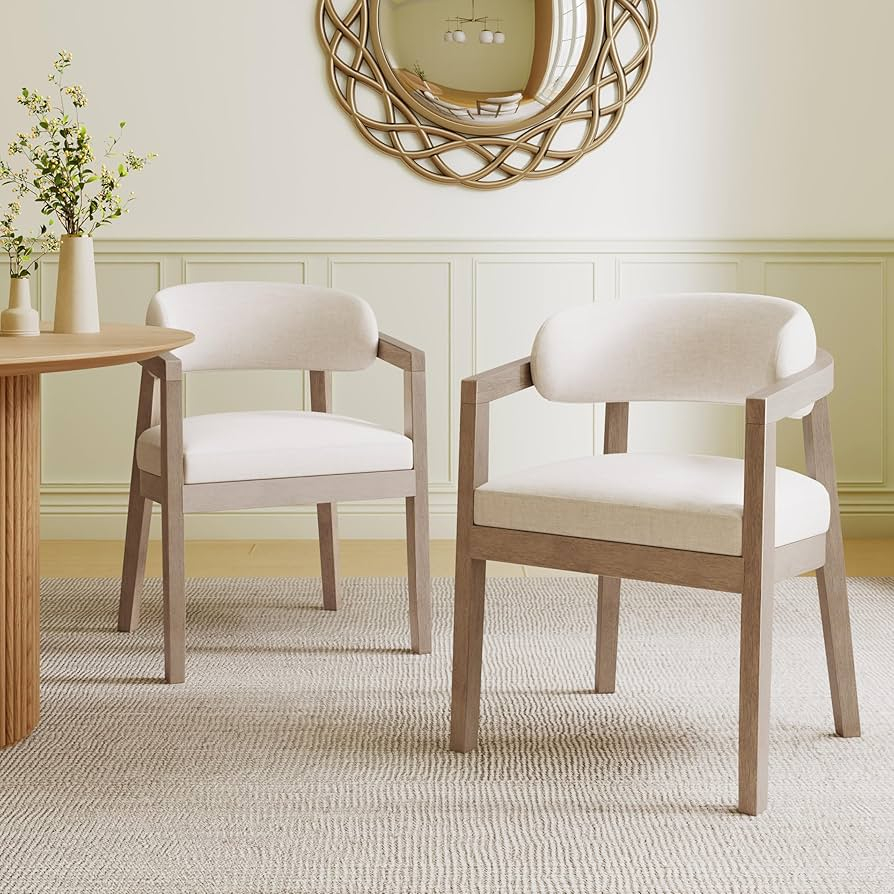 How Navid Dining Arm Chairs Balance Comfort and Aesthetic Appeal in Contemporary Spaces