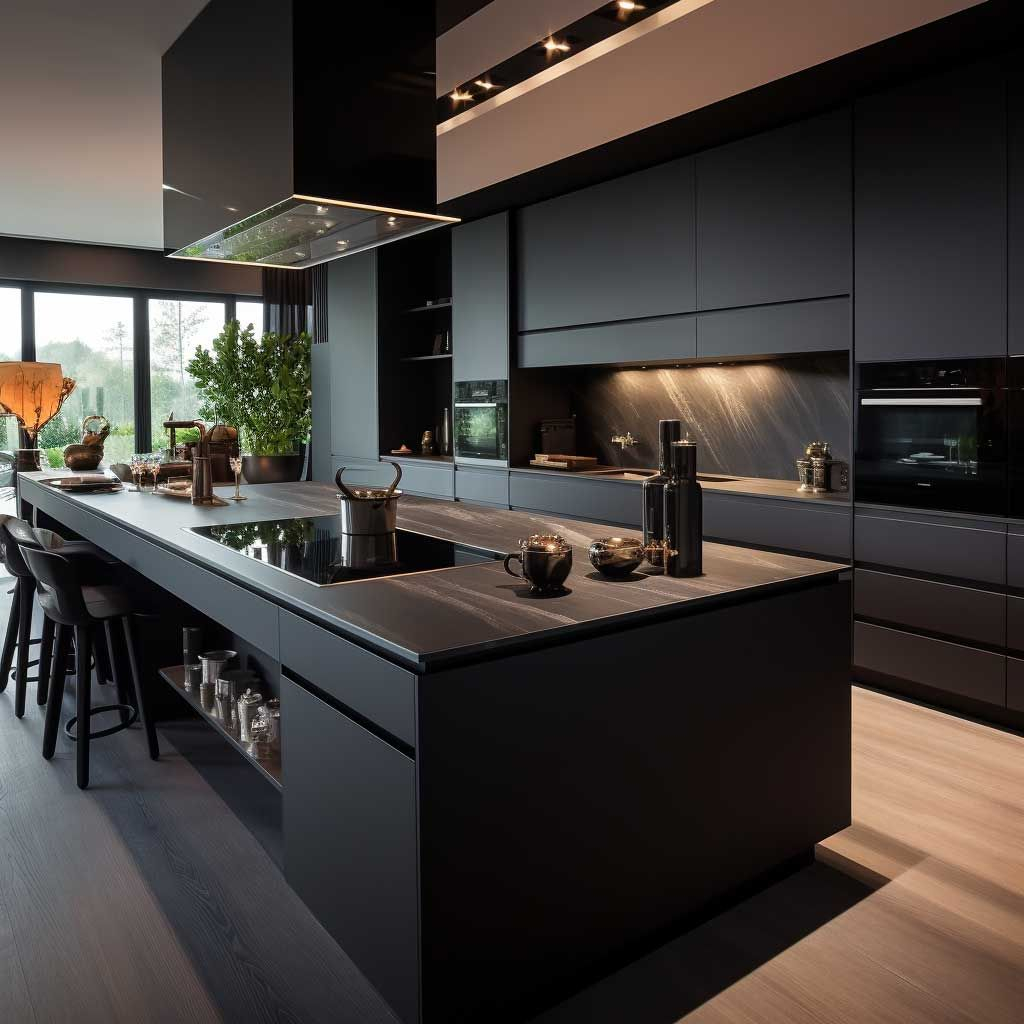 The Art of Lighting in a Black Kitchen Illuminating Your Space
