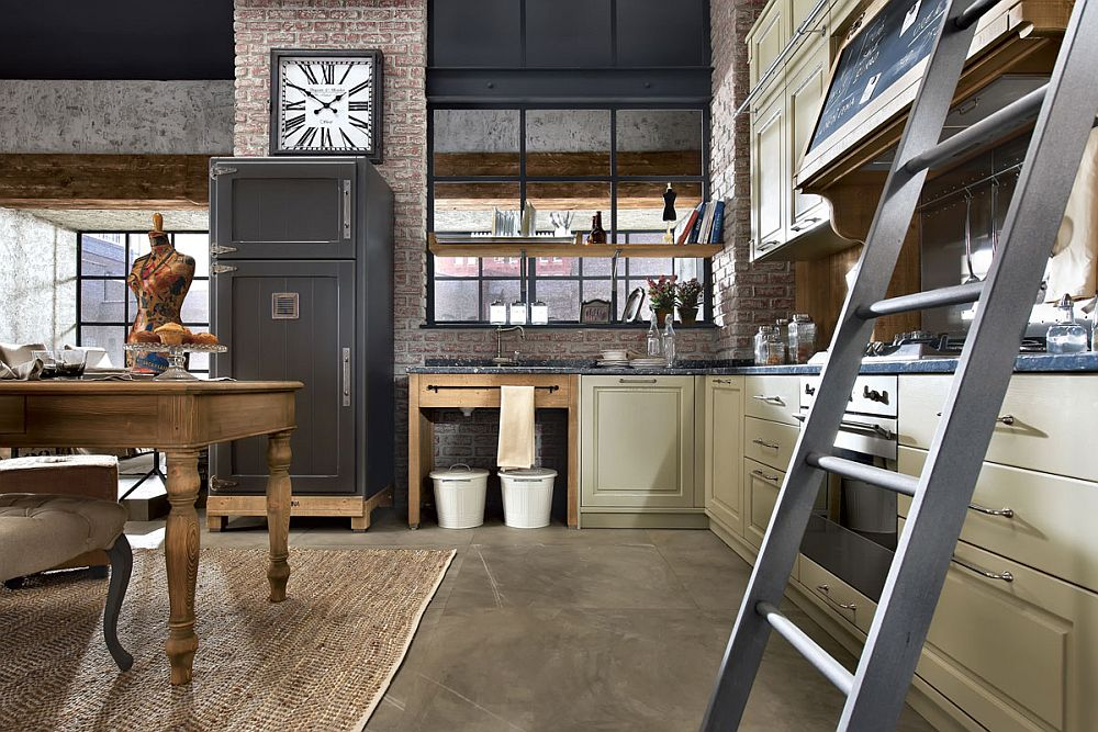 Nolita: Rediscover The Pleasure Of A Timeless Vintage Family Kitchen ... throughout Rediscovering Kitchen Character Three Vintage Before and Afters
