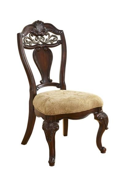 Samuel Lawrence 2 Baronet Traditional Brown Wood Side Chairs | Chair ... with