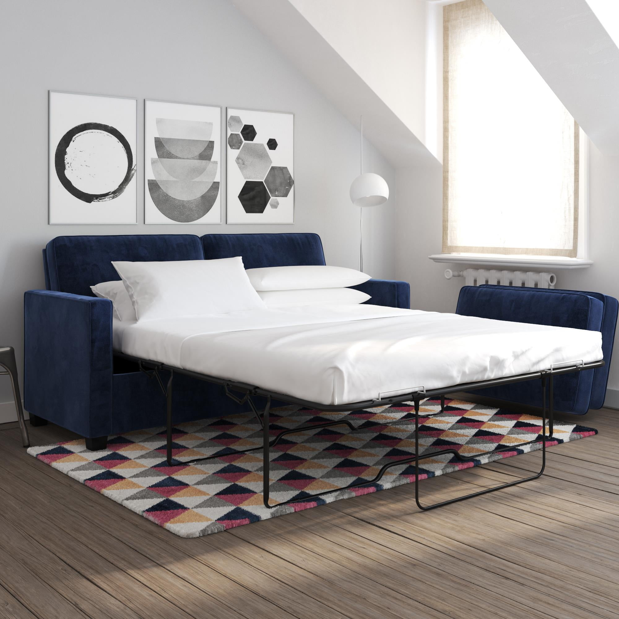 Signature Sleep Casey Loveseat Sofa Sleeper, Sofa Bed With Full Memory ... within Best Sofa Bed Sleeper Sofa Mattress