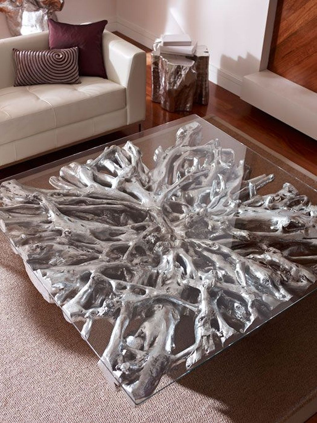 The Evolution of Chunk Square Silver Coffee Table Design Through the Decades