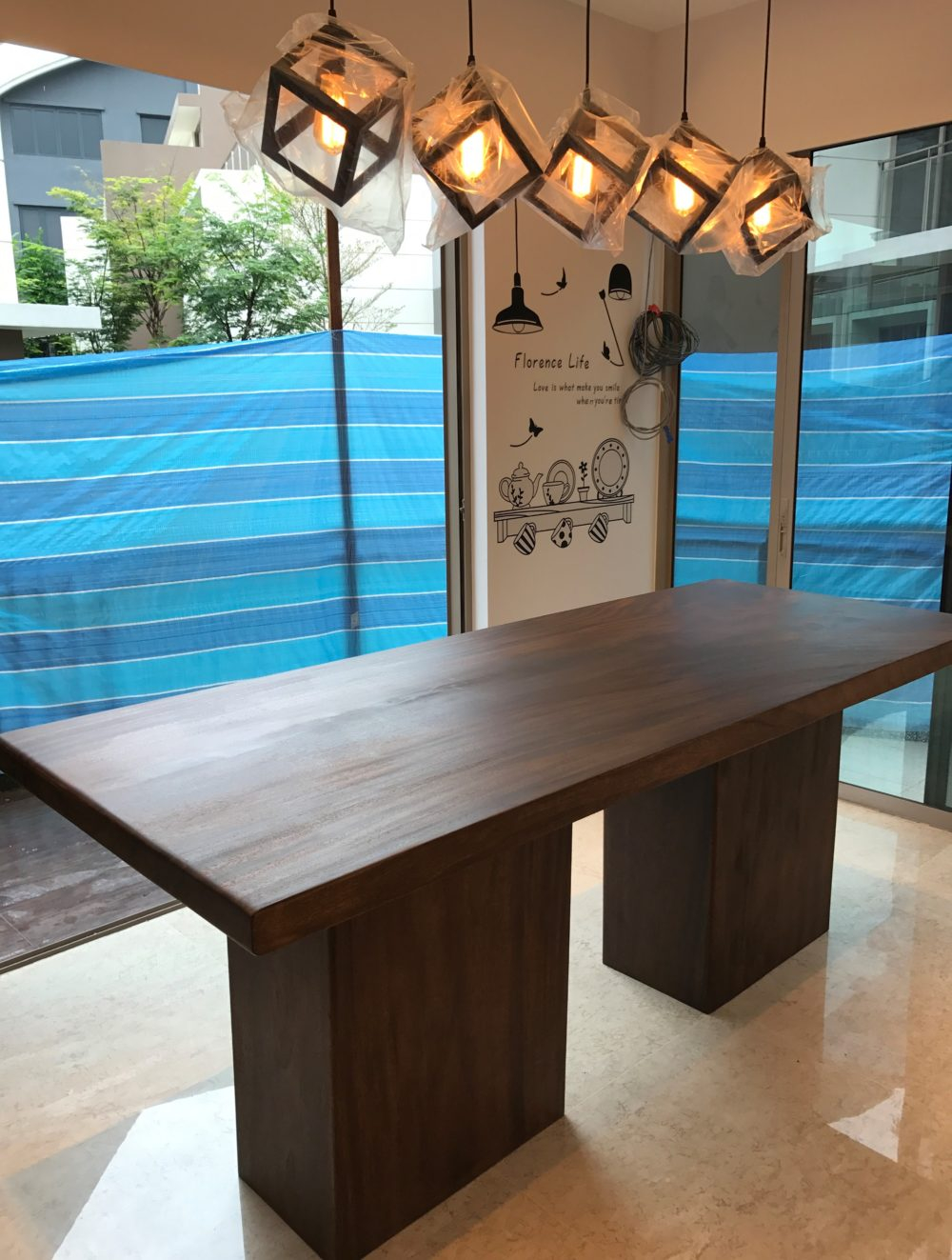 Solid Wood Dining Table Singapore - Solid Wood Specialist throughout Beyond the Leaf Practical Insights for the Clara Solid Wood Table