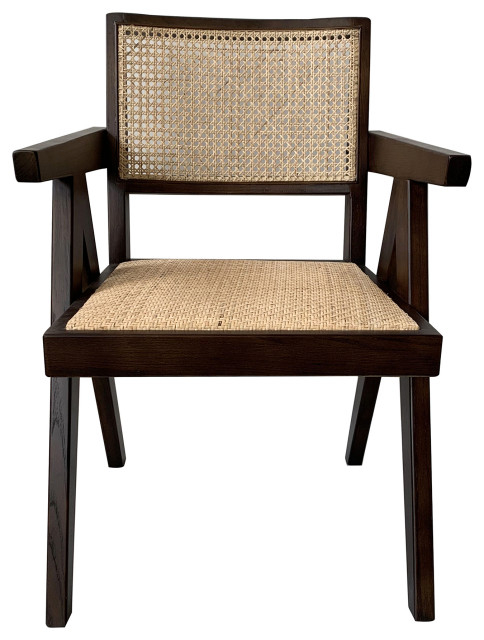 Exploring the design and comfort of Takashi Chair Dark Brown set