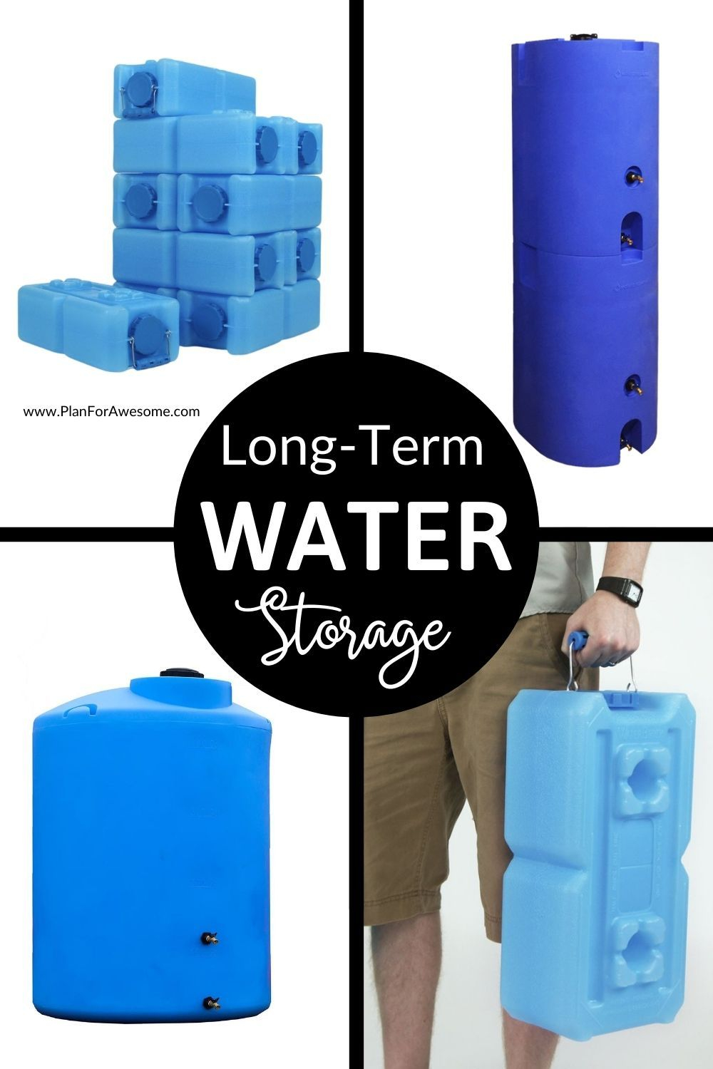 Water storage container options that actually work for families
