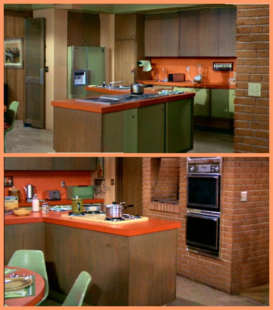 The Brady Bunch Retro Kitchen - Iconic 70'S Color Scheme pertaining to