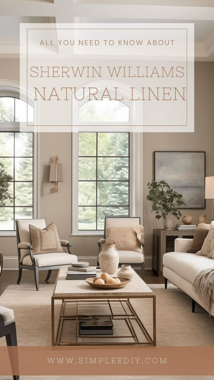 Unveil The Timeless Beauty Of Natural Linen By Sherwin Williams | Paint ... in