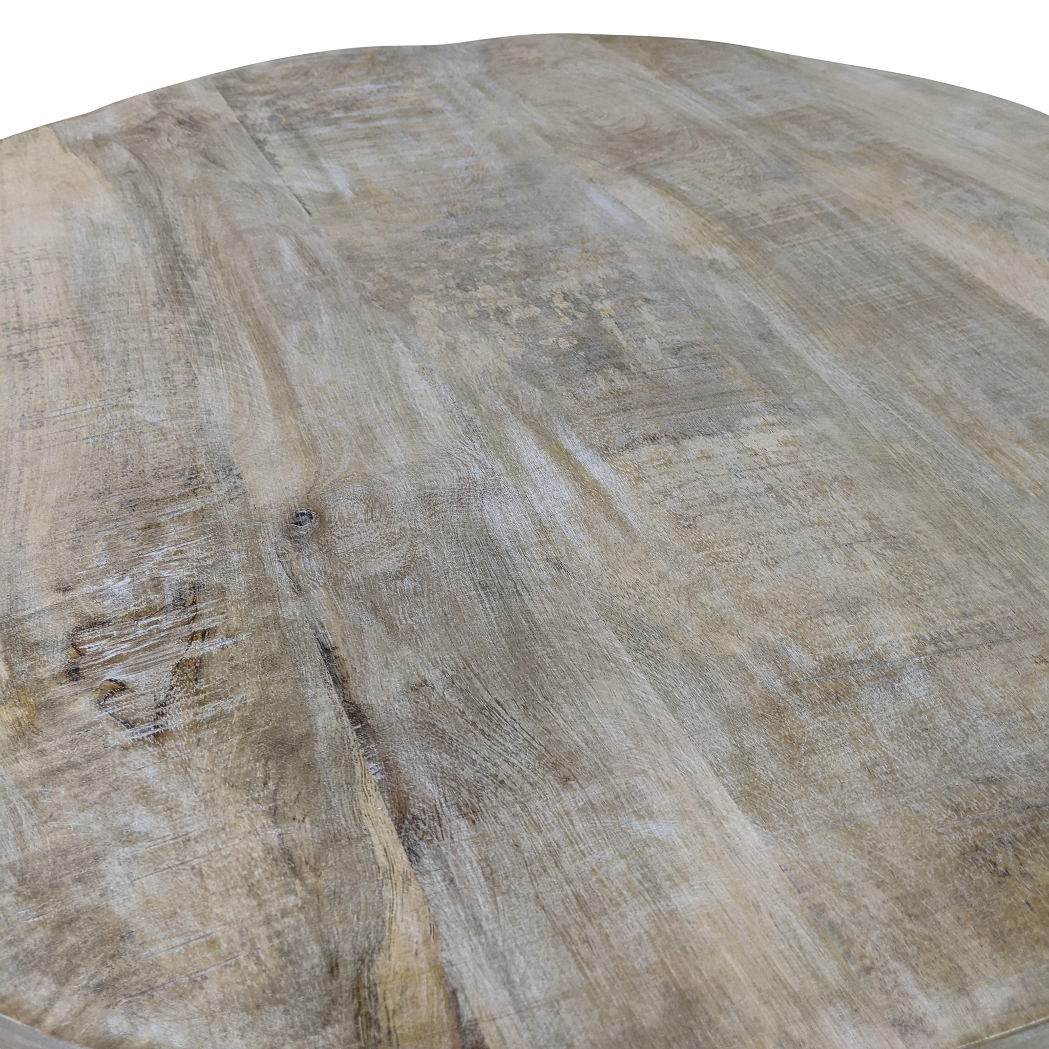 Velio Bistro Table, Natural Driftwood/Aged Iron - Traditional - Indoor ... regarding Velio Bistro Table Chestnut and Black A Deep Dive into Its Design